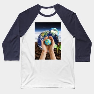 World Matters - I love my Earth Baseball T-Shirt